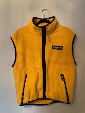 Timberland Yellow Fleece Vest